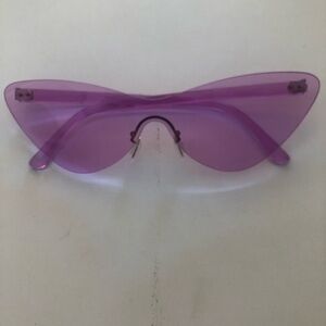 Purple Cat-Eye Sunglasses
